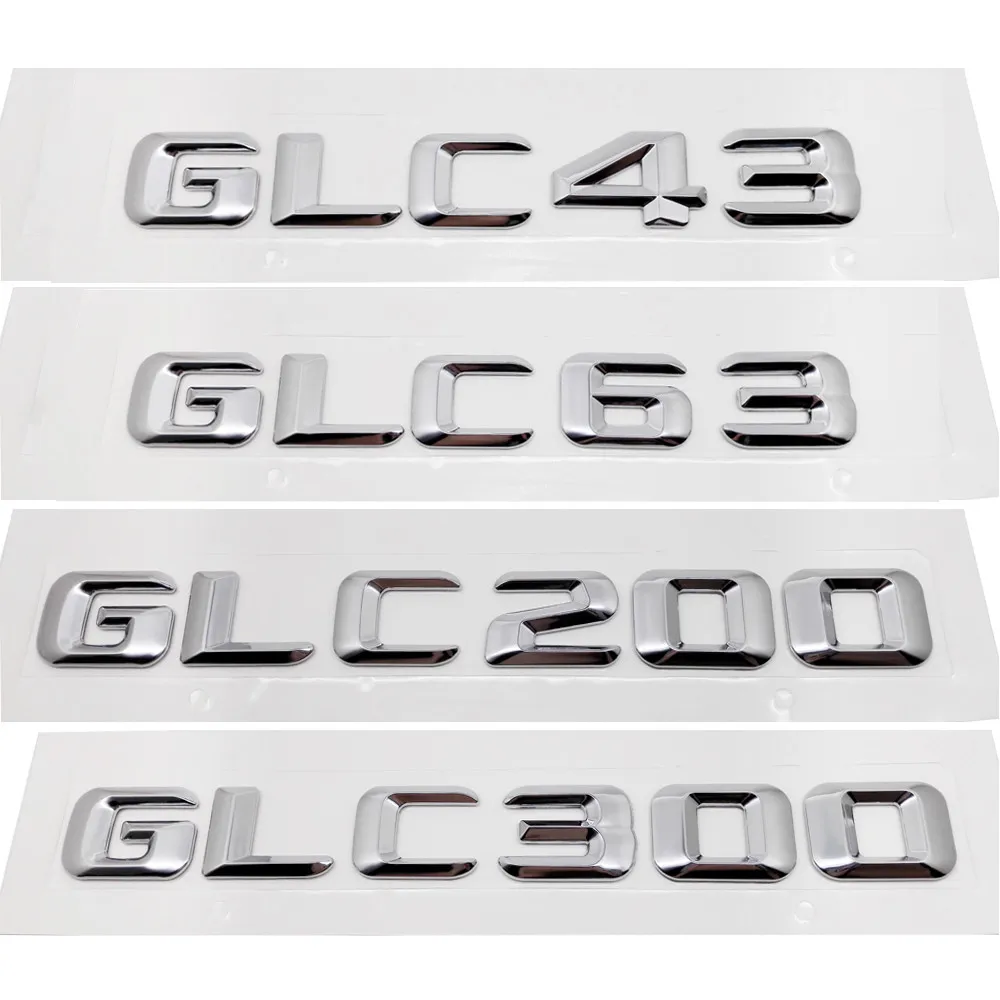 W463 W212 Автомобильная наклейка для Mercedes GLC43 GLC63 GLC200 GLC300 заднее украшение AMG корпус