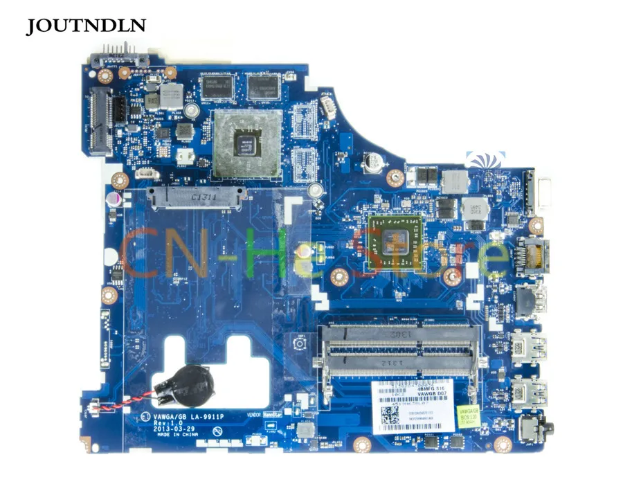 JOUTNDLN для ноутбука Lenovo G505 материнская плата VAWGA/GB LA-9911P с процессором E1 и HD 8570M GPU |
