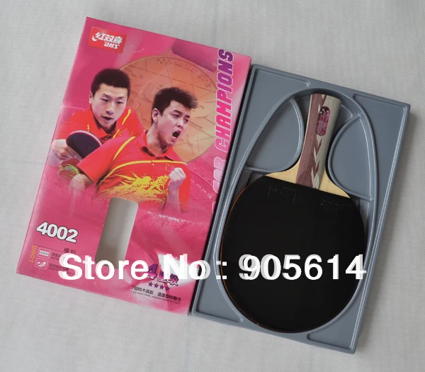 

Ping Pong Table Tennis Racket Paddle Bat DHS 4002 NEW