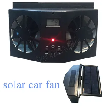 

new coming 12V black Solar Sun Power Car Auto Air Vent Cool Fan Cooler Ventilation System Radiator car Air WITHOUT BATTERY