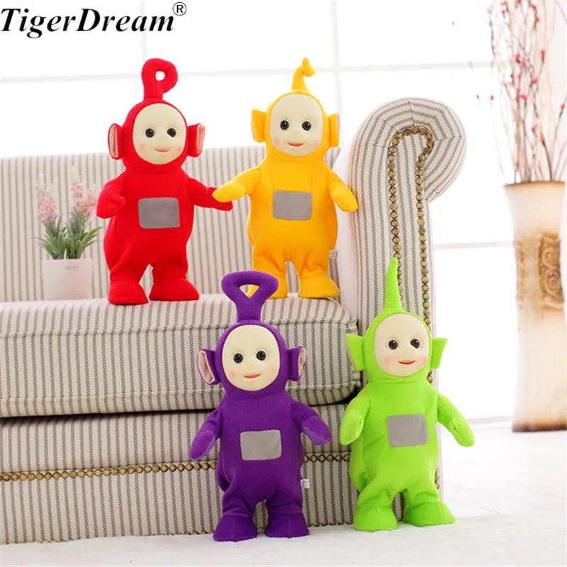 25CM 1 Pcs Baby Toys Hobbies Stuffed Dolls Teletubbies Vivid PP Cotton Dolls High Quality Hot Selling Plush Toys 4 Colors