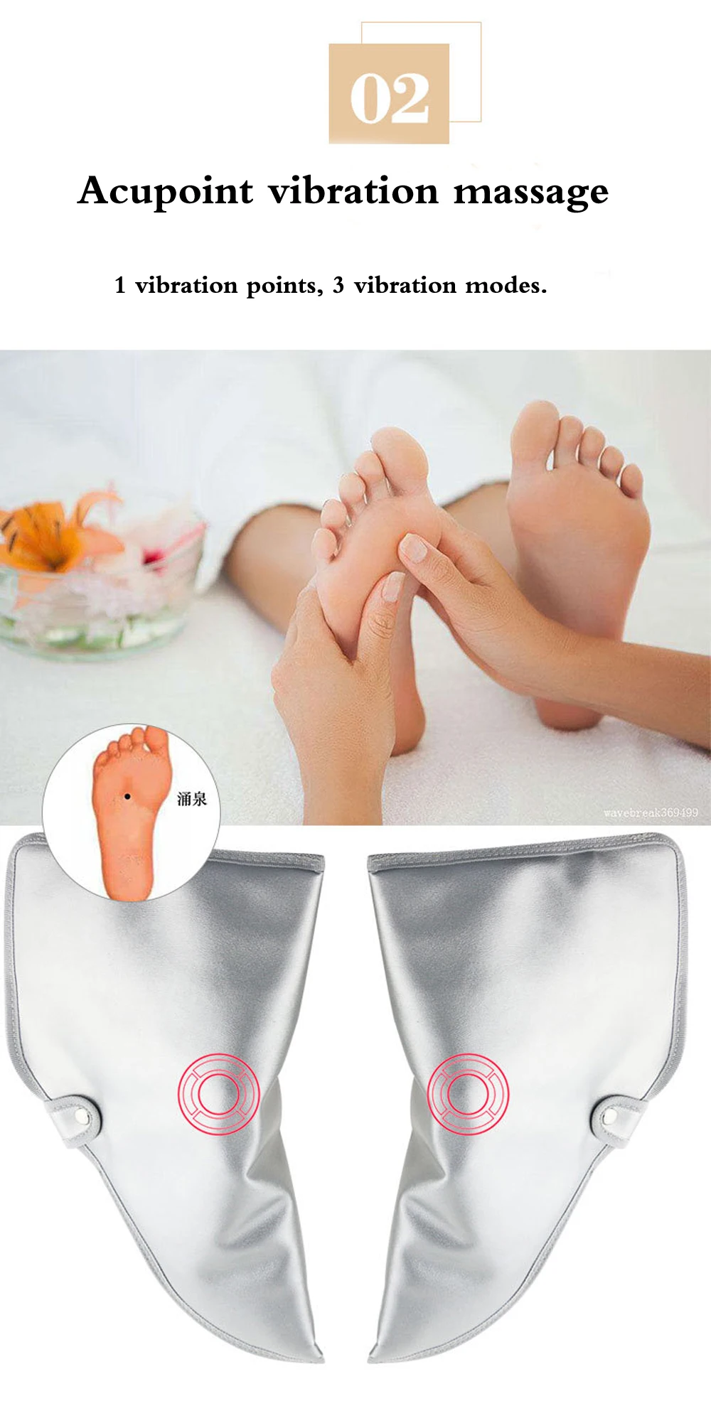 Foot Massager Electric Far Infrared Foot Care Device (13)