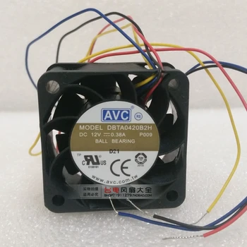 

New AVC 4020 DBTA0420B2H-P026 12V 0.38A 4cm pwm Double Ball Fan