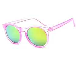 Ucool 2018 для мальчиков девочек солнцезащитные очки ребенку Пластик рамка Заклепки Красочные очки оттенков EyewearMecol2016 детские солнцезащитные