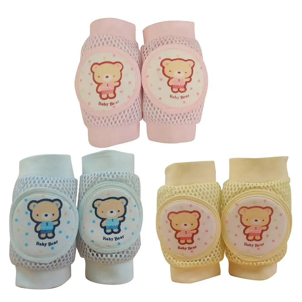 Marque Nouvelle Paire Bébé Rampant Genouillère Respirant Bambin Enfant Protection Haute Qualité Bébé Accessoires Fournitures