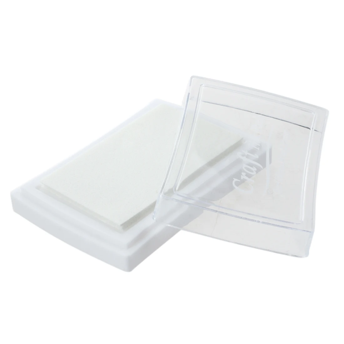 

NEW 7.2 x 5.2 x 2.1 cm Teachers Ink Stamp and Pad Kids Toy - White