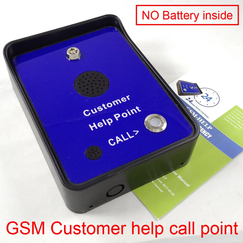Gsm Handfree Audio Visitor Customer Service Help Call Point Intercom ...