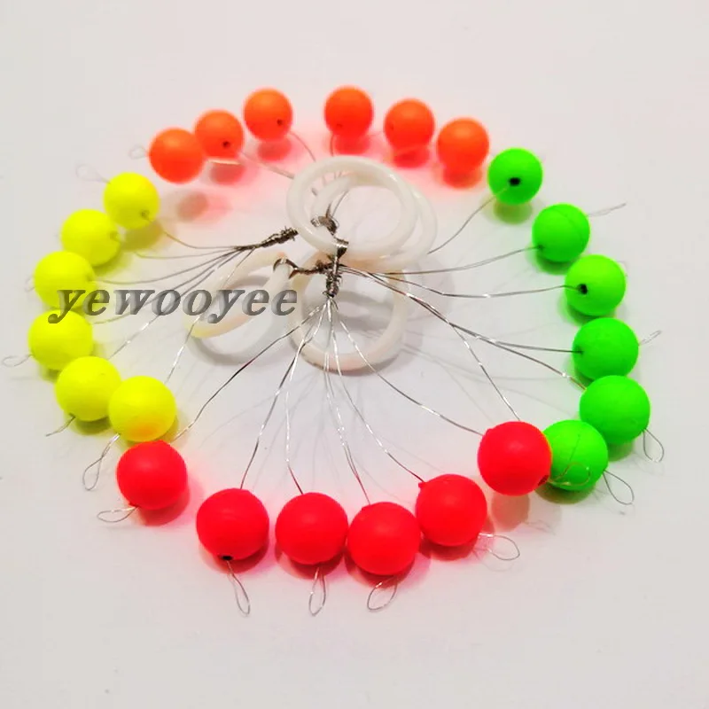 

Fishing Floats Round Foam Seven-Star Float Buoy Bobber Floats Fishing Tackle 50bag 300pcs Traditional Floats mix color