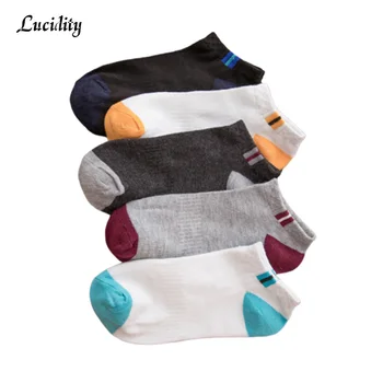 

Mens Summer Boat Socks Fashion Sweat Breathable Man Sports Socks Casual Invisible Socks male 5pairs/lot=10pieces