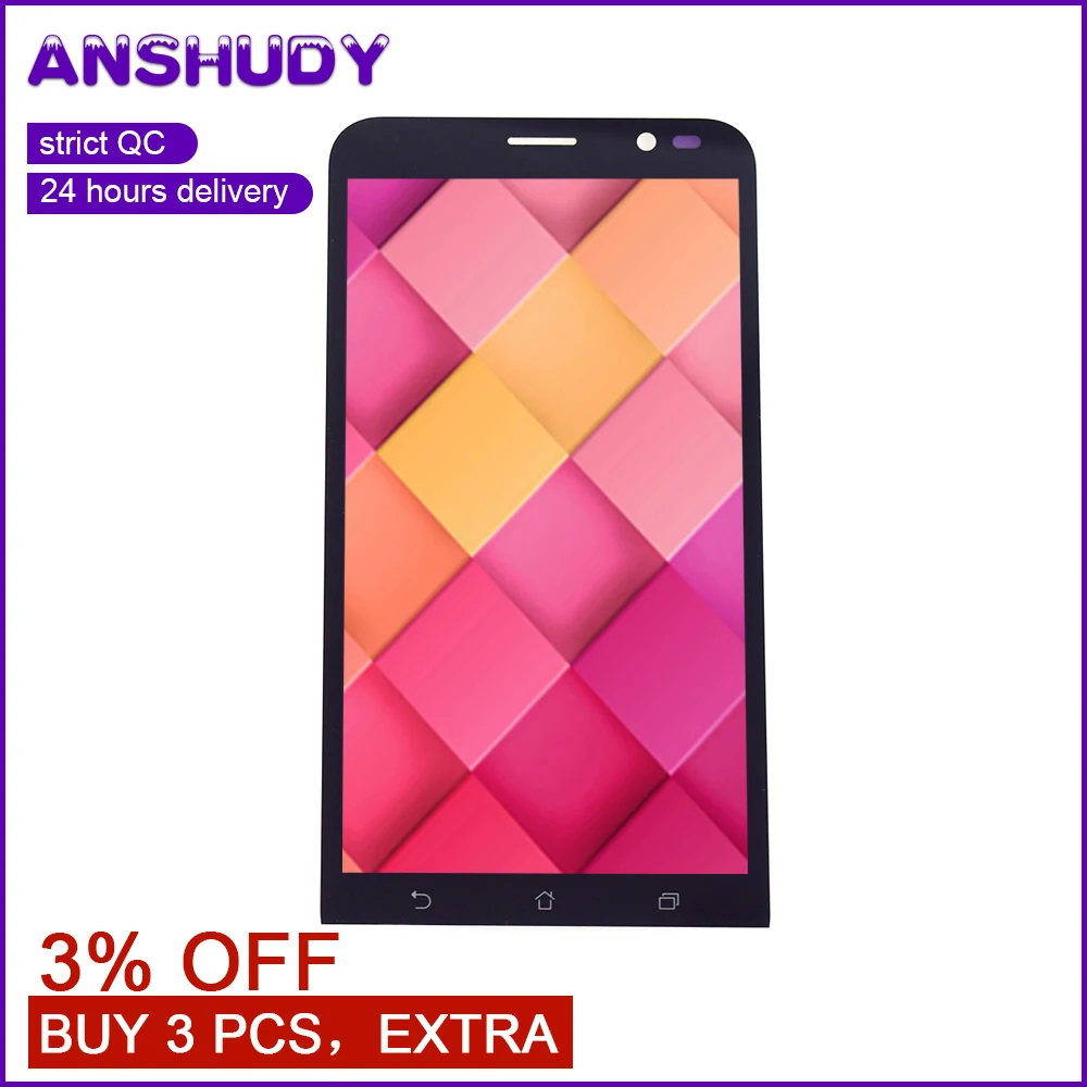 

ZB551KL LCD Display Touch Screen Digitizer Assembly For Asus Zenfone Go TV Display Screen ZB551KL Display TD-LTE X013D X013DB