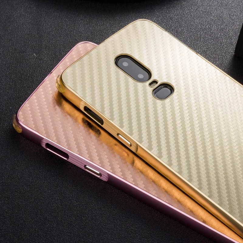 6,28 ''Oneplus 6 Чехол Алюминиевый металлический жесткий чехол для Funda One Plus 6 Чехол Oneplus6 алюминиевая рама PC крышка OnePlus шесть 6th кожа