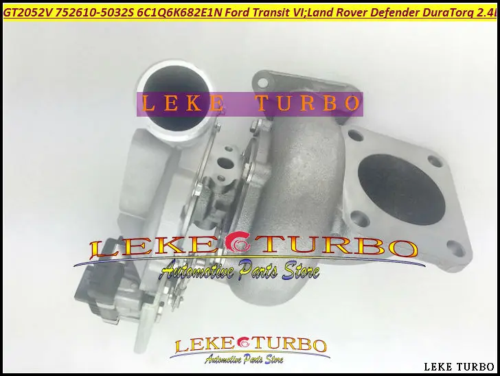 GT2052V 752610 752610-5032S 752610-0015 Turbo Turbocharger For Ford Transit VI For Land Rover Defender Puma DuraTorq 2.4L TDCi (1)