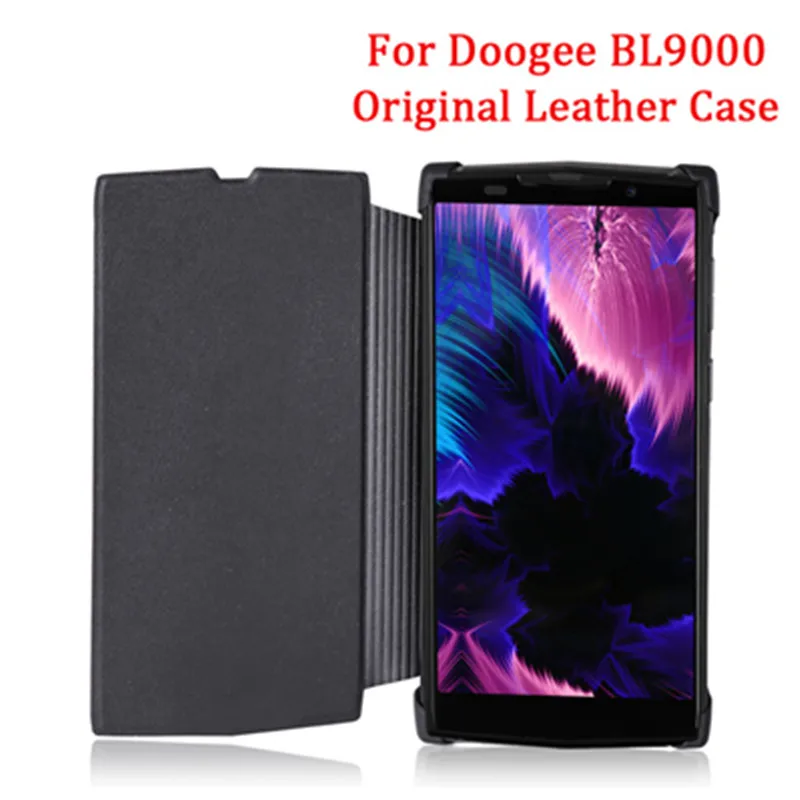 Оригинальный чехол Doogee BL9000 из искусственной кожи в розничной упаковке