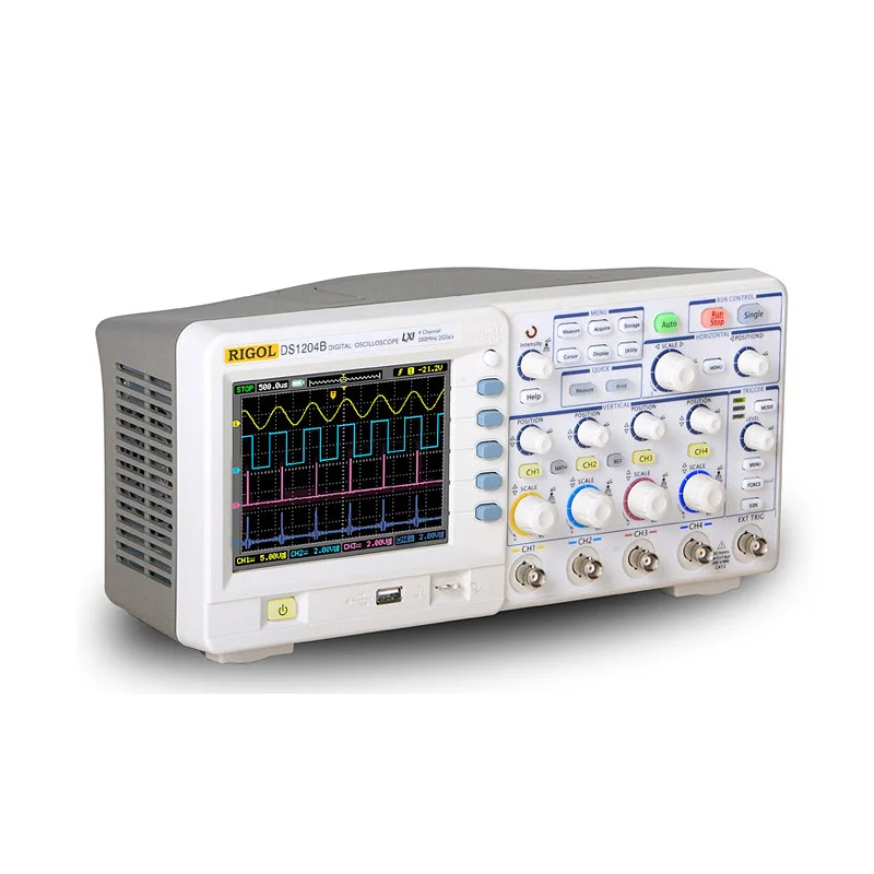 Owon SDS1022 Oscilloscope Oscillometer Digital Storage Oscilloscope 2CH 20MHz 100MS//s 7 LCD Display