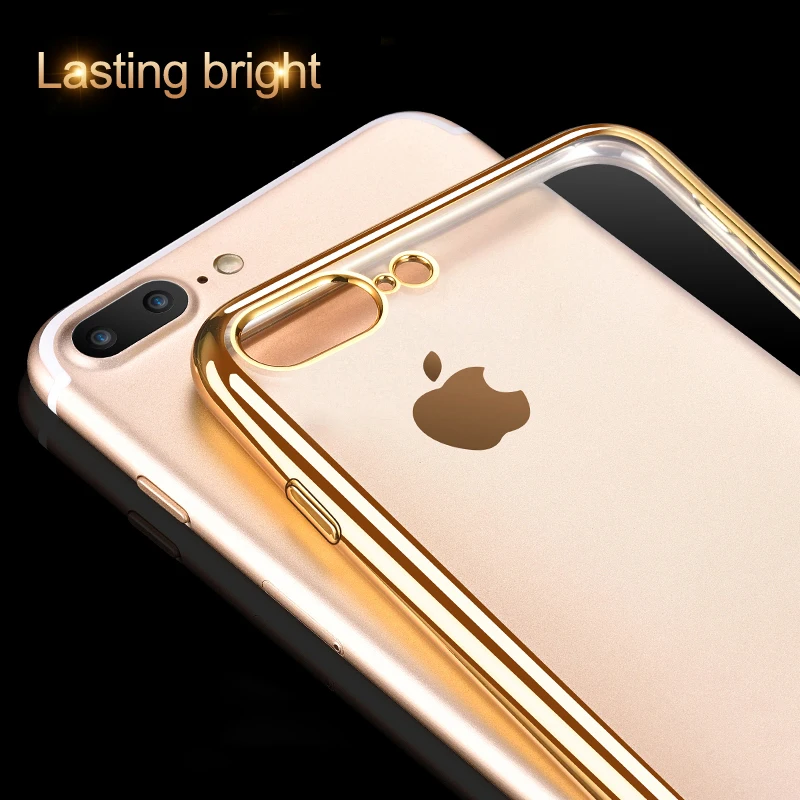 

Ultra Thin Soft Transparent TPU Case For iPhone 6 6S 7 8 X Clear Silicone Full Cover For iPhone 6 6S 7 8 Plus Protection Case