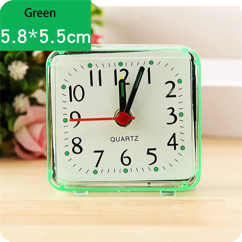 Portable Small Bed Compact Travel Quartz Student's Beep Alarm Clock Cute Portable Student Convenience Alarm Clock 40FB01 Portable Small Bed Compact Travel Quartz Student's Beep Alarm Clock Cute Portable Student Convenience Alarm Clock 40FB01