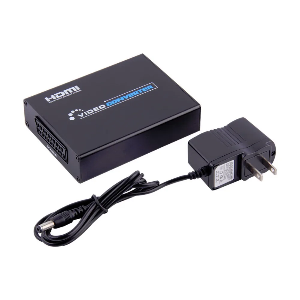 

Full HD 1080P SCART to HDMI Scaler Box Video Converter with Scaler adapter Box