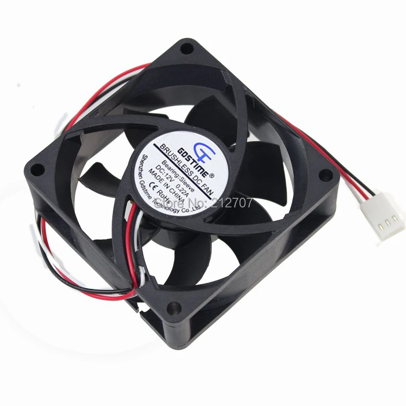 70mm 3pin fan 3