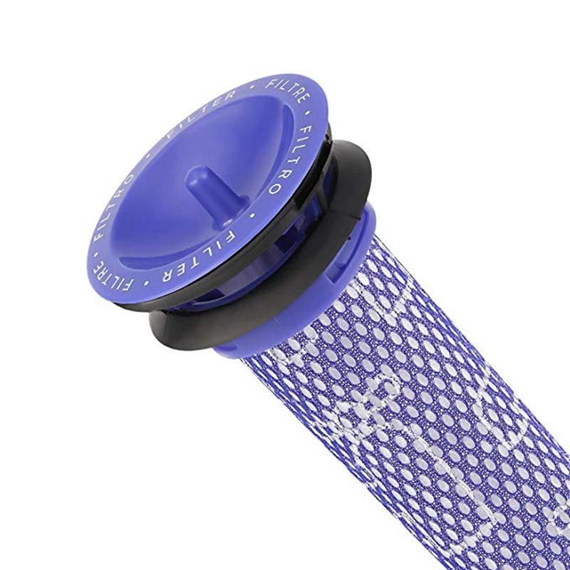 4 упаковки совместимы с Dyson V7 V8 животным и абсолютным беспроводным вакуумом, для Dyson Замена Hepa предфильтр часть 965661-01, P