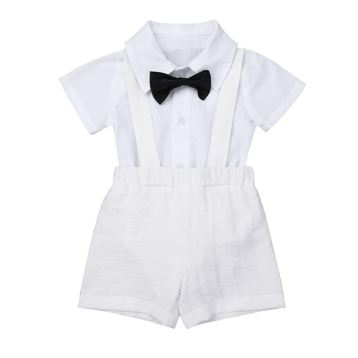 baby boy linen baptism outfit