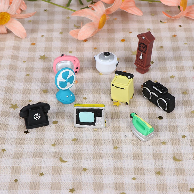 

1:12 Vintage Mini Furniture Miniature Dollhouse Decoration Fairy Garden Home Decor DIY Accessories Craft Micro Landscaping