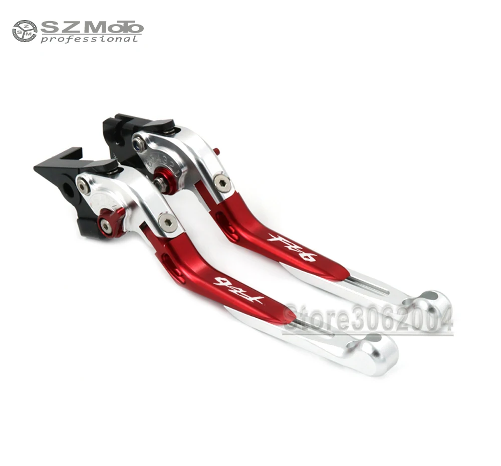 Для YAMAHA FZ6 FAZER 2004-2010 2009 FZ6R 2009-2011 мотоциклетные Складные Выдвижные регулируемые тормоза рычаги сцепления с логотипом CNC