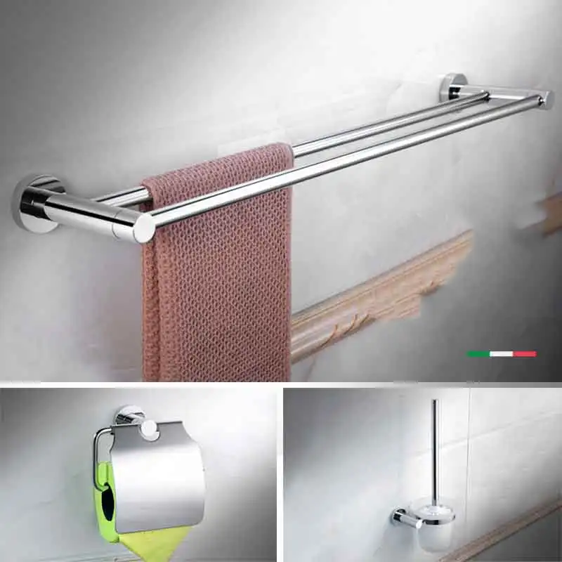 Towel Rack stainless steel 304 bathroom bathroom pendant single-pole double-pole towel bath towel rack