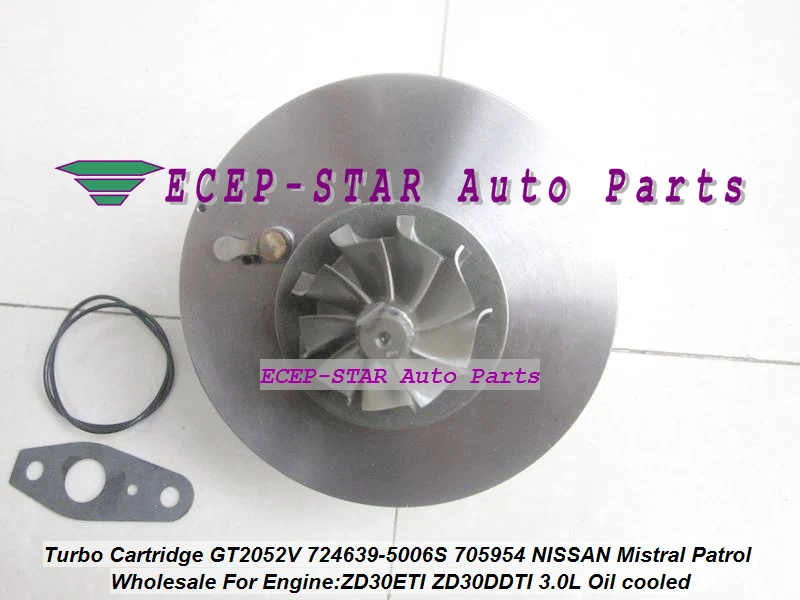 JC-Oil TURBO Cartridge GT2052V 724639-5006S 724639 705954 14411-2X90A For NISSAN Mistral Patrol  ZD30ETI 3.0L (4)