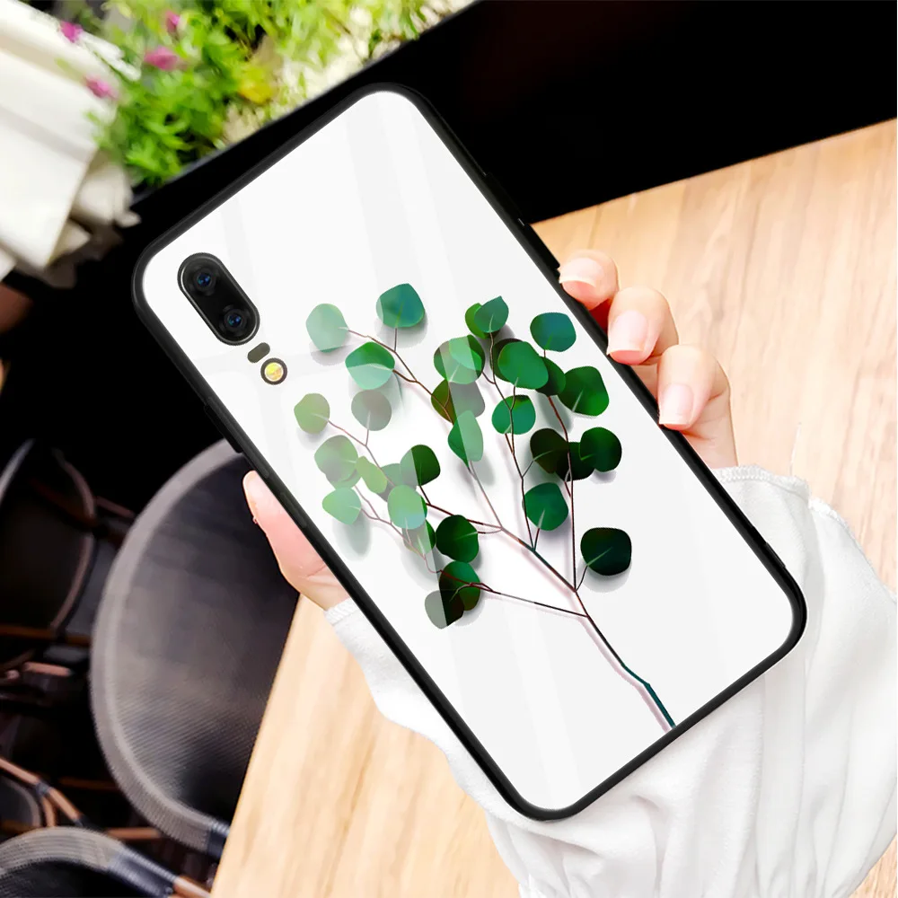 Для huawei P30 P30 PRO P30 LITE P20 P20 PRO закаленное стекло ударопрочный чехол Star Space Gradient чехол для Honor 8X