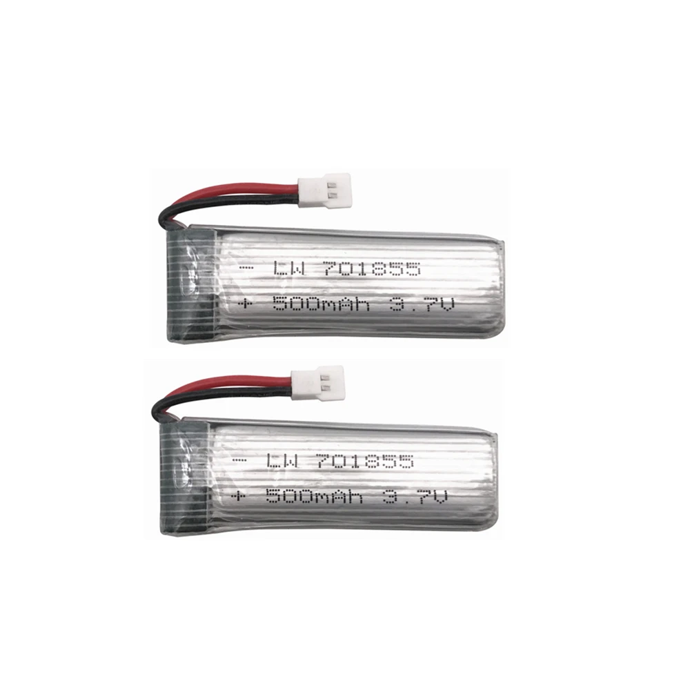 

2PCS H37 battery for H37 For Eachine E50 E50S T37 RC Quacopter Spare Parts 3.7V 500mAh li-po Battery