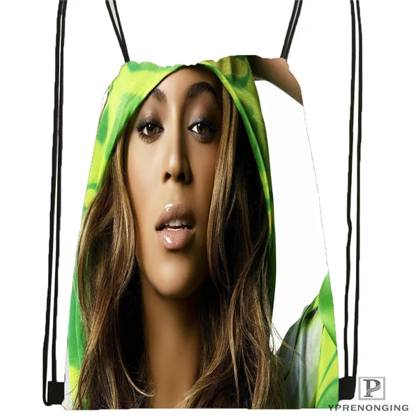 Drawstring Backpack Custom Beyonce походная сумка на шнурке для мужчины женщины милый рюкзак дети ранец(черный Назад) 31x40 см#180531-01-04 - Цвет: Drawstring Backpack