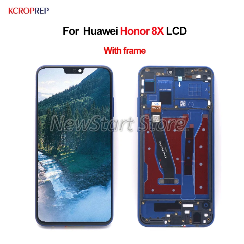

For Huawei Honor 8X LCD Display Touch Screen Digitizer Assembly 6.5" With Frame For Huawei Honor 8X lcd Replacement Accessory