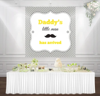 

HUAYI Happy Father's Day Props daddy's black beard photography backdrop background for Father's Day xt-7543