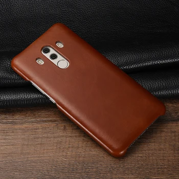 

Original ICARER Genuine Leather Case For Huawei Mate 10 Pro Back Cover Vintage Leather Case Cover For Huawei Mate 10/ Pro Fundas