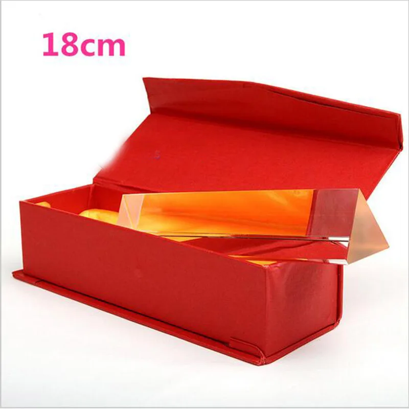 Hot-Sale-18cmx4-Optical-Glass-Triple-Triangular-Prism-Refractor-Physics-Experiment-high-quality
