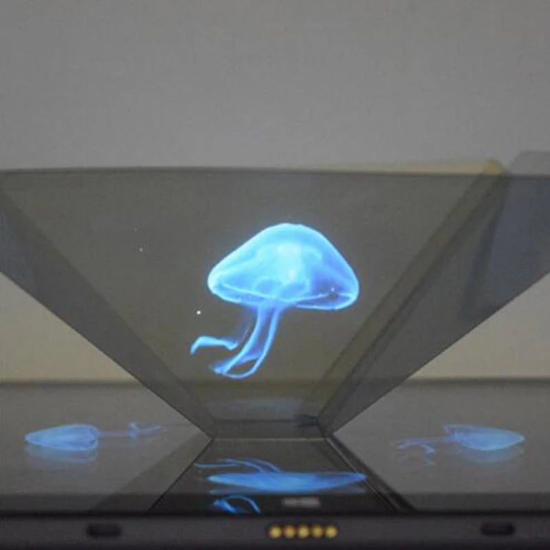Zerosky Голограмма рекламы 3D голографическая Tablet витрина пирамиды мобильный