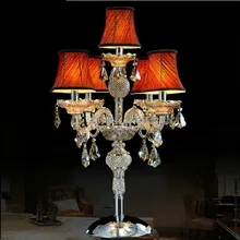 Free shippng Brief k9 modern crystal table lamp Tiffany Crystal Desk Lamp Table Lighting Luxury Modern Table Lamps For Bedroom