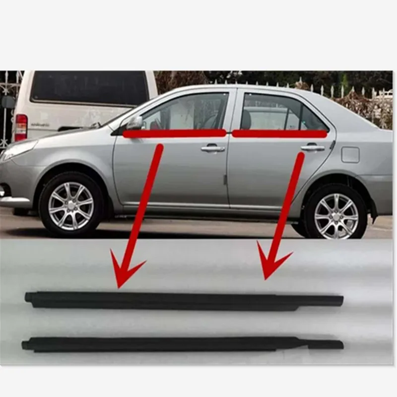 

Car window external layering for Geely MK 1 , MK 2