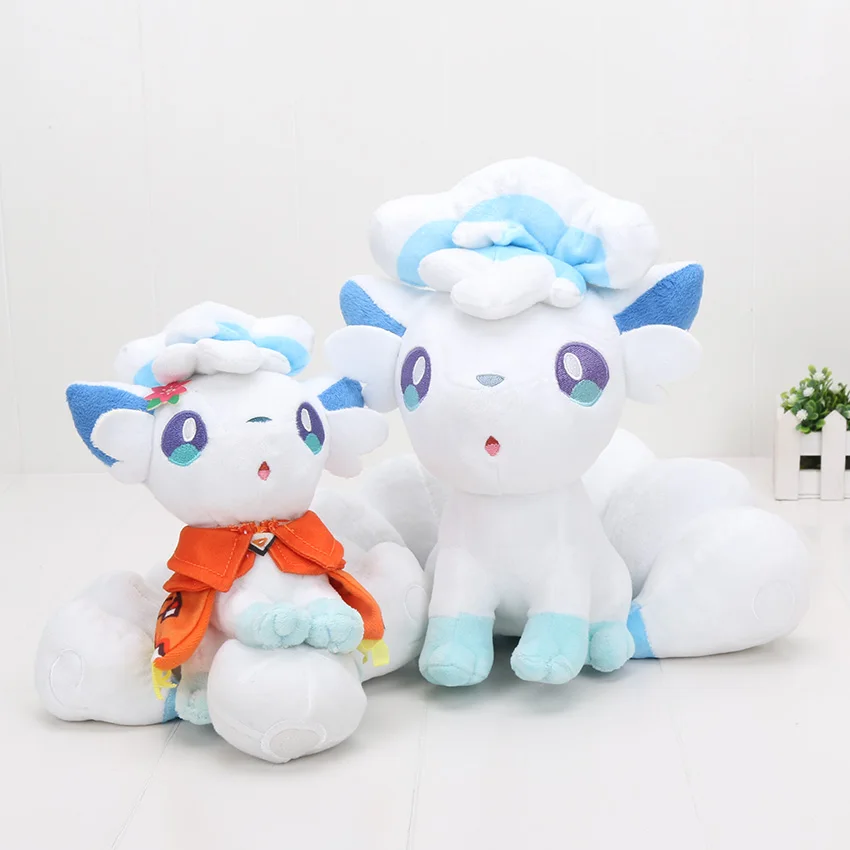 Кукла большого размера Ninetales Alola Vulpix 4 стиля 15 27 см вулпикс милая плюшевая игрушка