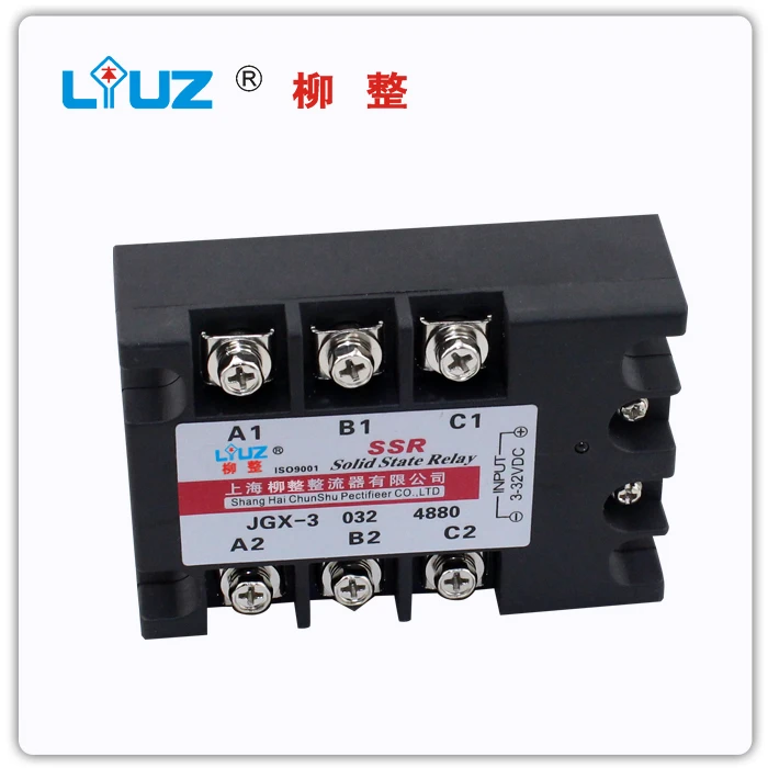 

[ZOB] Three phase solid state relay JGX3-80DA - rectifier LIUZ --2PCS/LOT