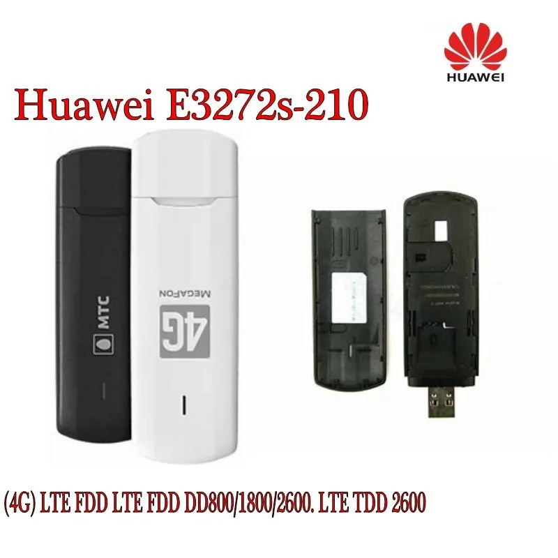 Разблокированный мобильный USB накопитель Huawei E3272s 210 Cat4 4G LTE 150 Мбит/с с