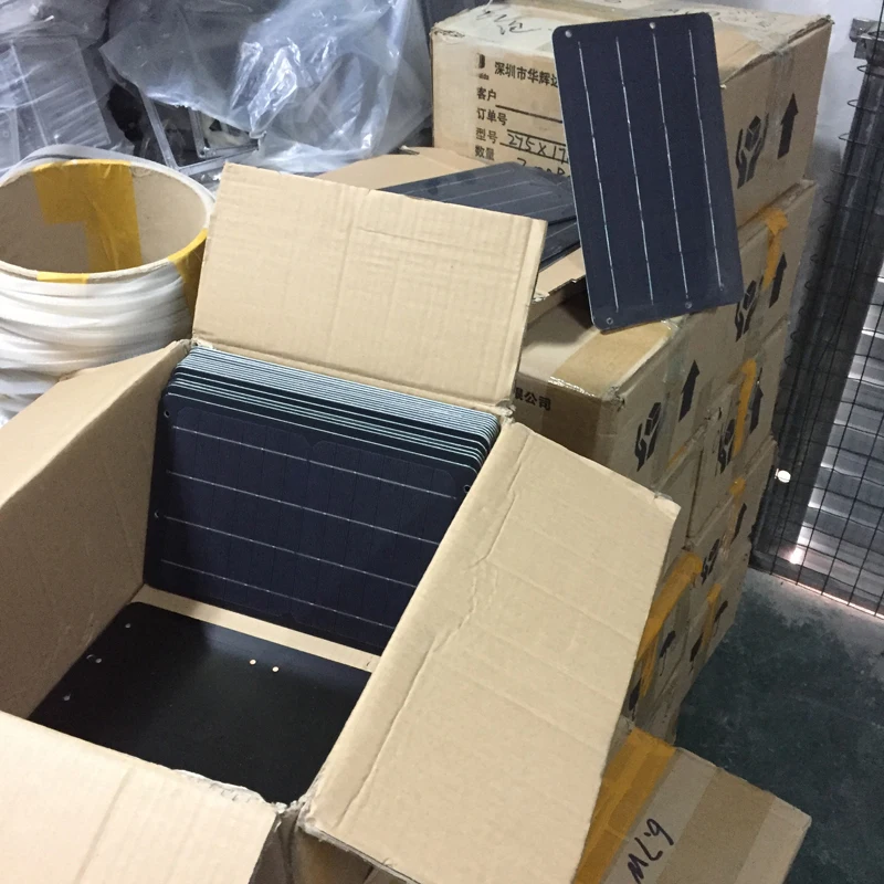 

High Efficiency Single Crystal Silicon Solar Panels 5V 6V 5w 6w 1A
