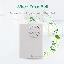 Eseye Wire Doorbell Chime Door Access Control System DC 12V Power Speaker Welcome Door Bell Security For Office Eseye Wire Doorbell Chime Door Access Control System DC 12V Power Speaker Welcome Door Bell Security For Office
