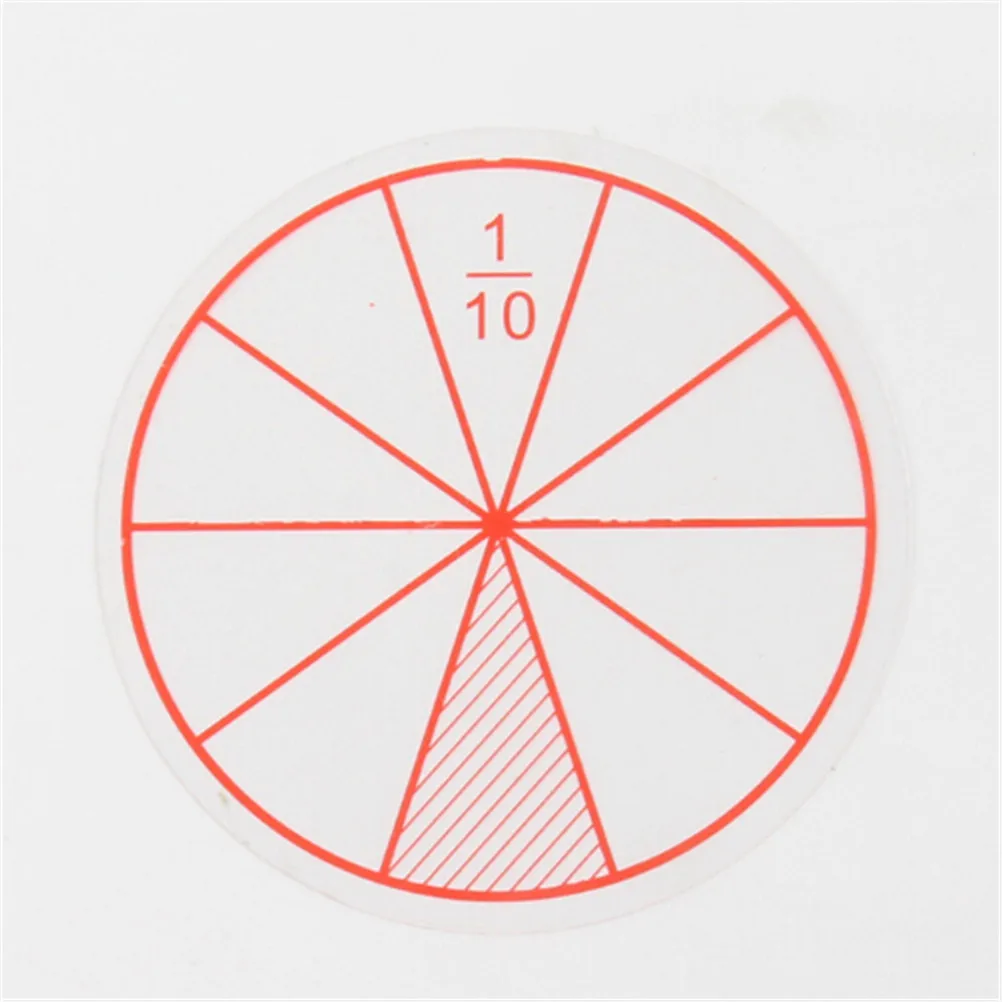 12pcs/lot Math Fractions Circles Toy Plastic Numbered Fractions Circles Math Chips Mathematics Number Toy Dia. 8cm wooden math teaching toys,plastic math counters