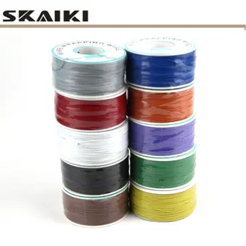 

1 roll Wrapping Wire 280m flying line AWG30 Cable OK Wire Jumper Wire Tinned Copper Solid PVC Insulation For PCB soldering