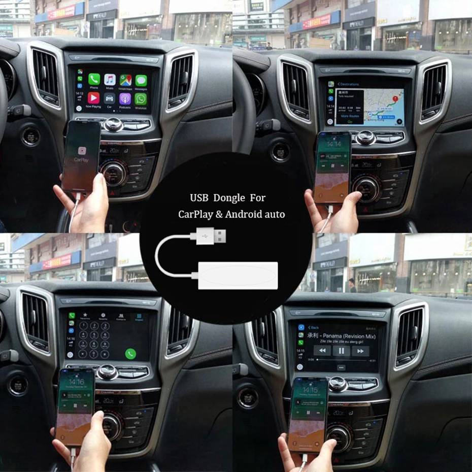 XY-AUTO Горячая USB Smart Link Apple Внешний порт Carplay для Android навигационный плеер мини USB Carplay палка с Android авто