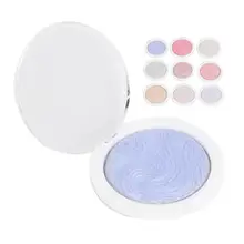 Face Powder Fashionable Single Color Face Highlighter Pressed Powder Brightening Modify Makeup Setting Powder 9 Colors