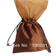 FH221! Лот синий шифон шелковая парча мешочки шелковая органза сумка Подарочная сумка Свадебный мешочек смешанный цвет приемлемый