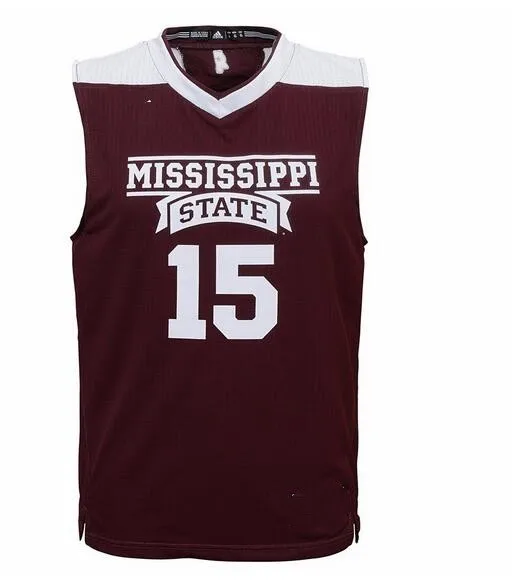 Rare Mississippi State Bulldogs University Basketball Jerseys