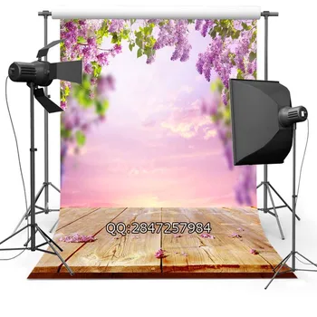 

Spring Flowers photo studio background Vinyl cloth High quality Computer printed custom backdrop